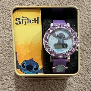 Disney Stitch Purple Gem Kids Watch